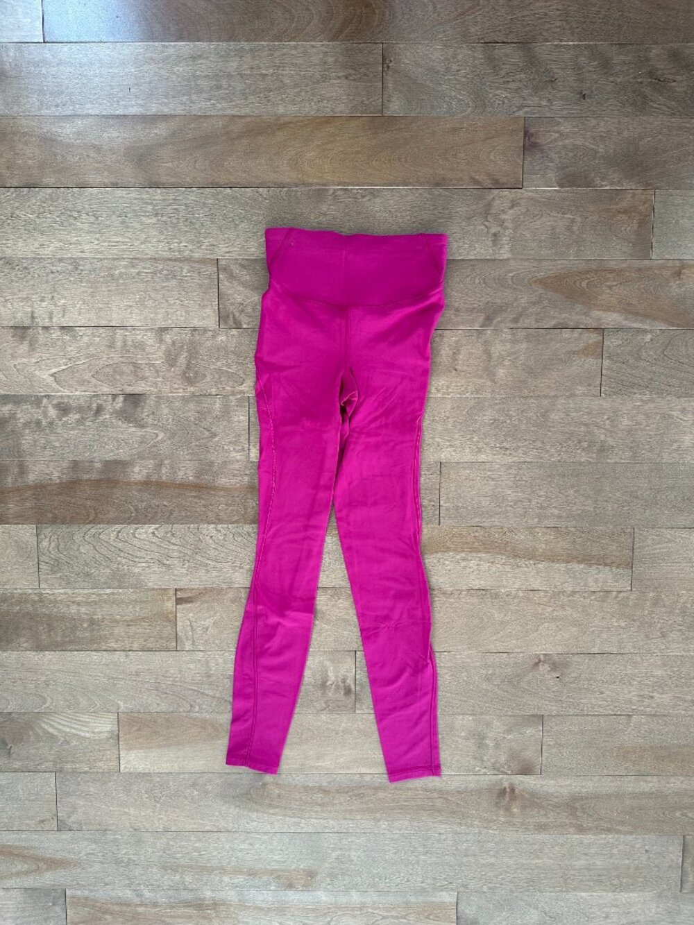 Lululemon Base Pace High Rise Fleece Tight 28" in Wild Berry